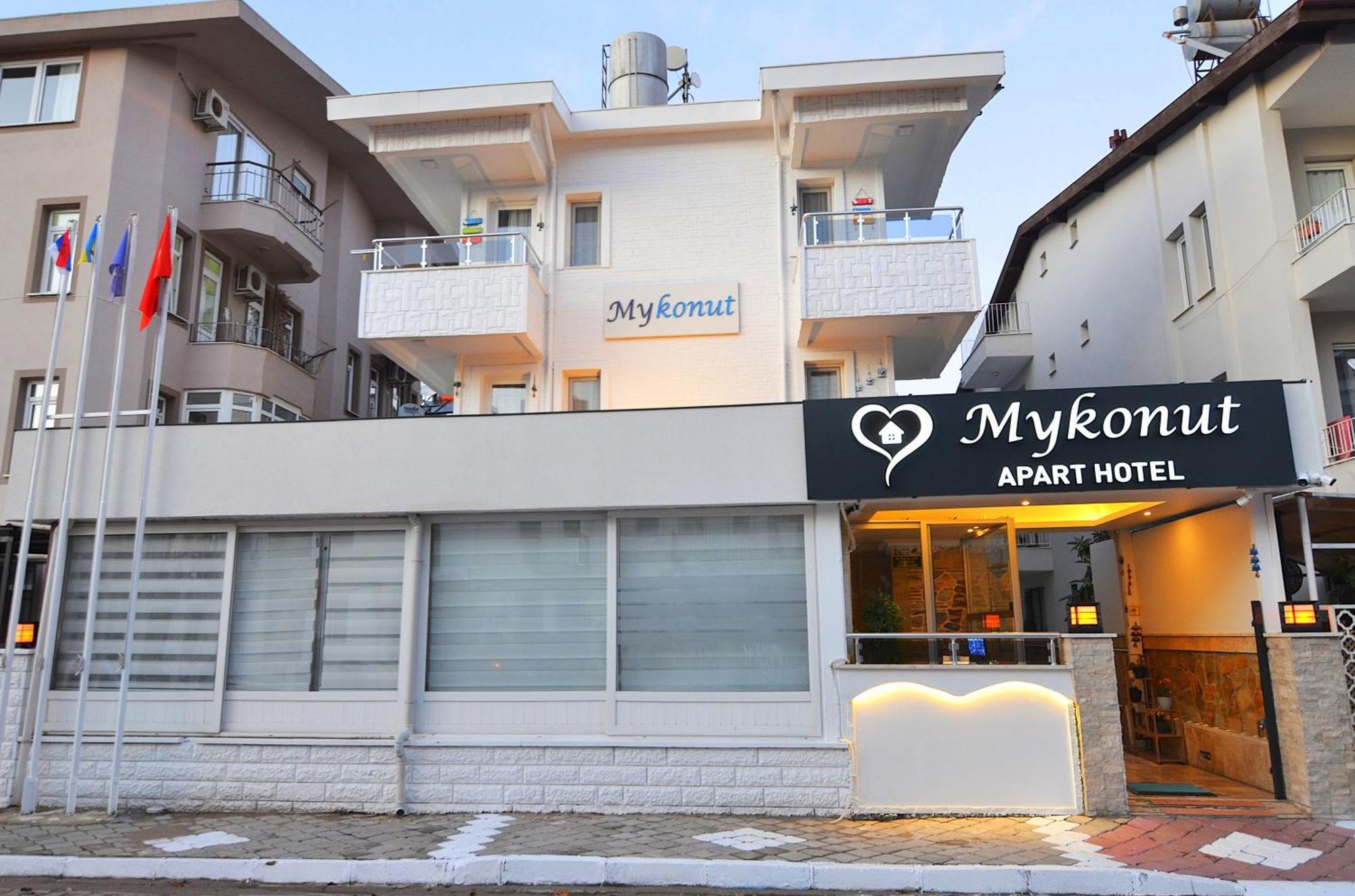 Mykonut Apart Hotel Фетие Екстериор снимка